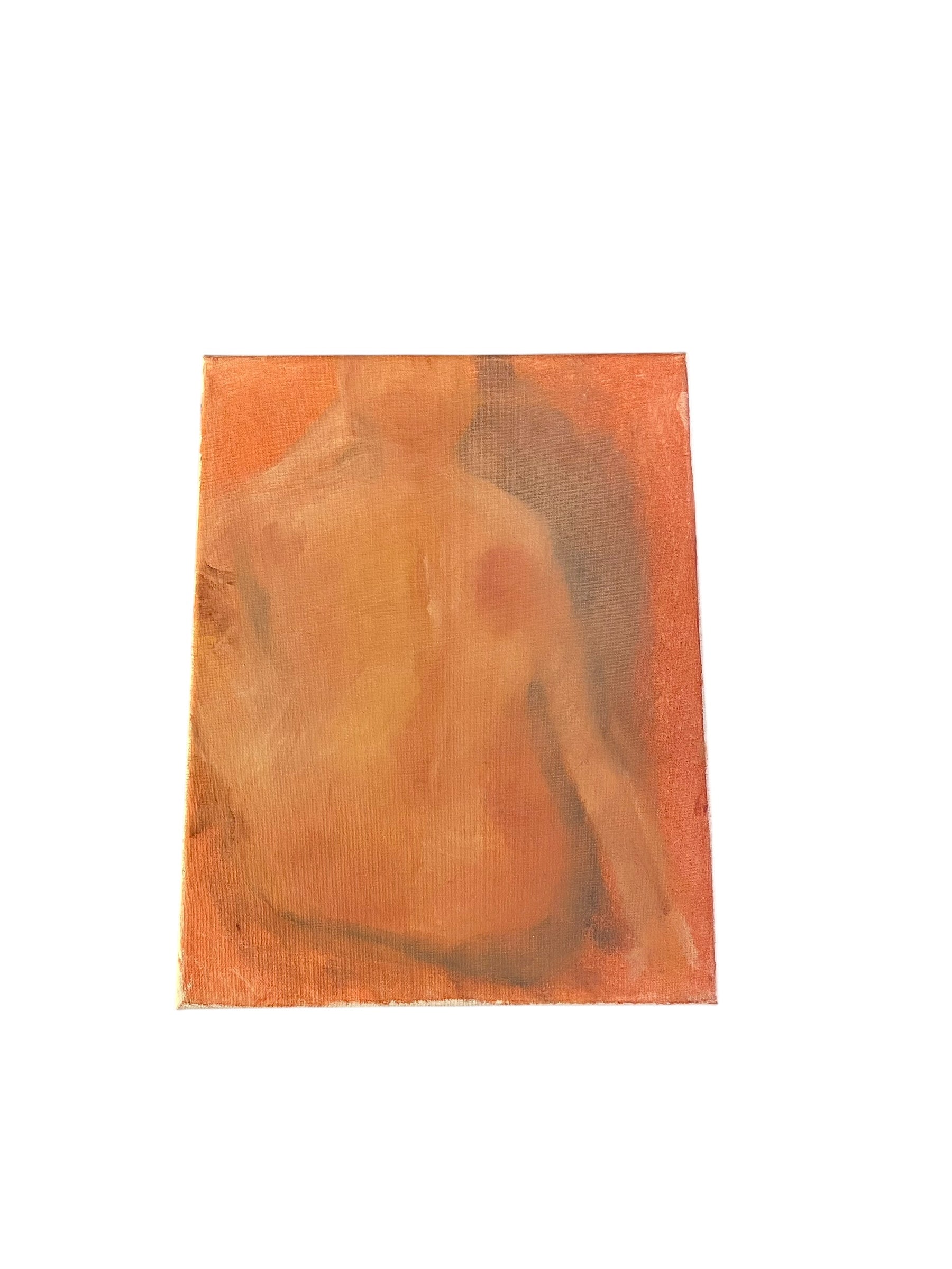 Acrylic on Canvas Nude Silhouette