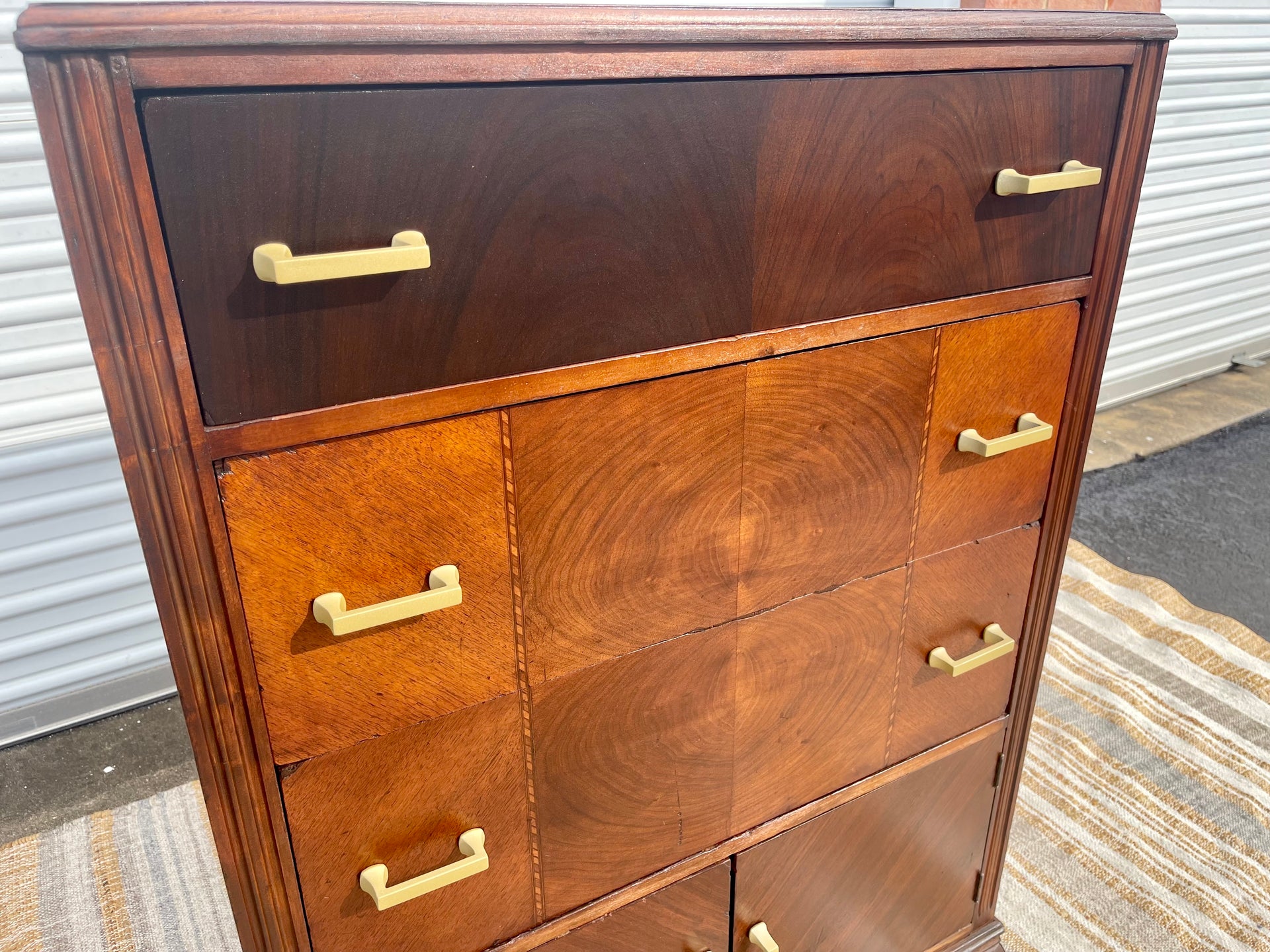 Art Deco Tallboy Dresser