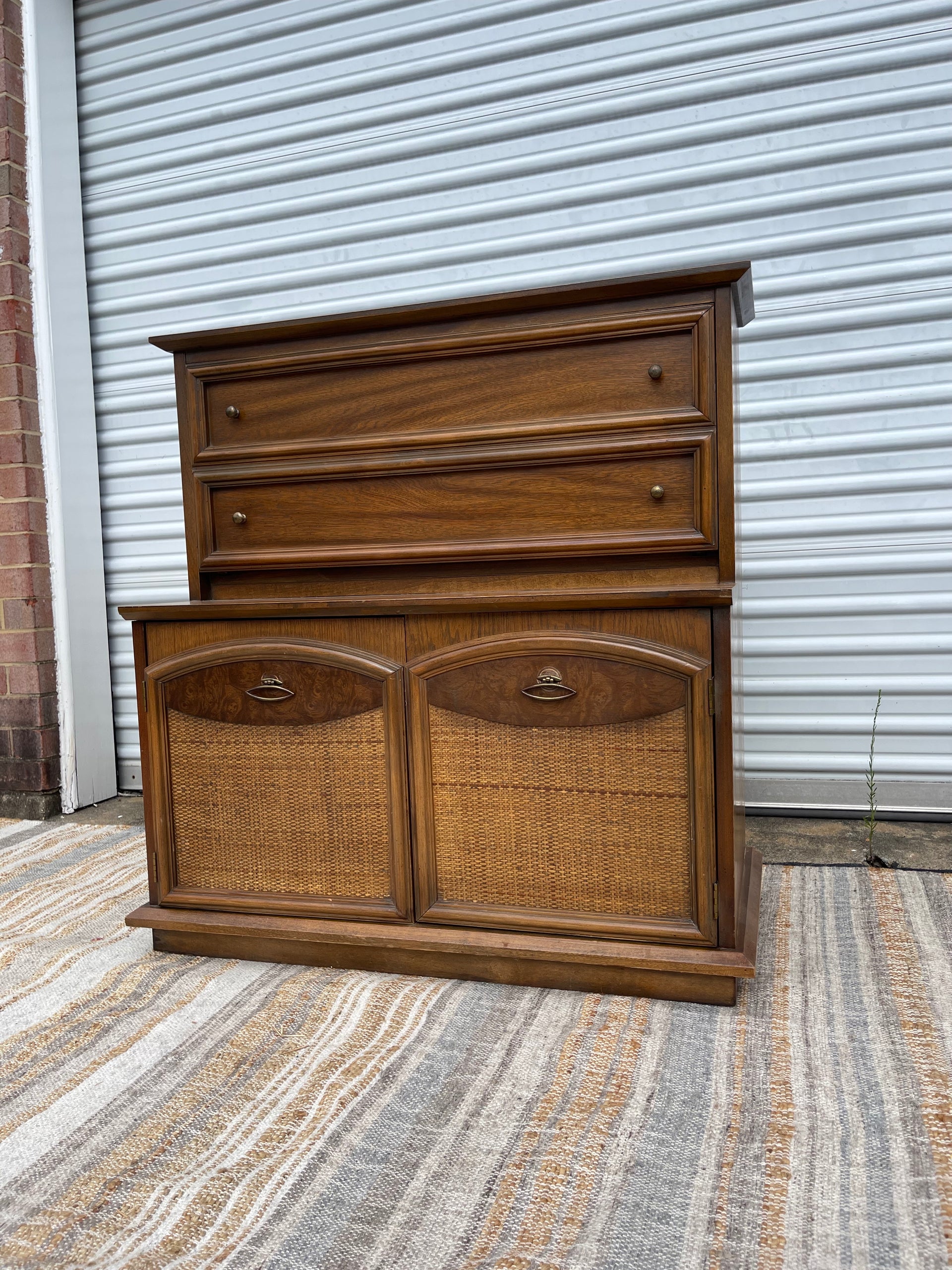 Midcentury Modern Petite Bar Cabinet
