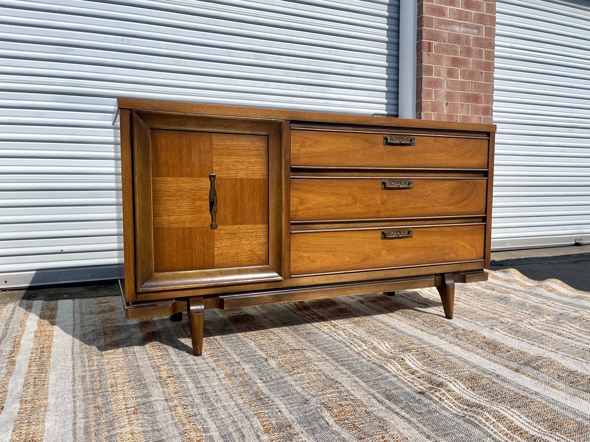 United Furniture Co. Midcentury Modern Petite Lowboy Dresser