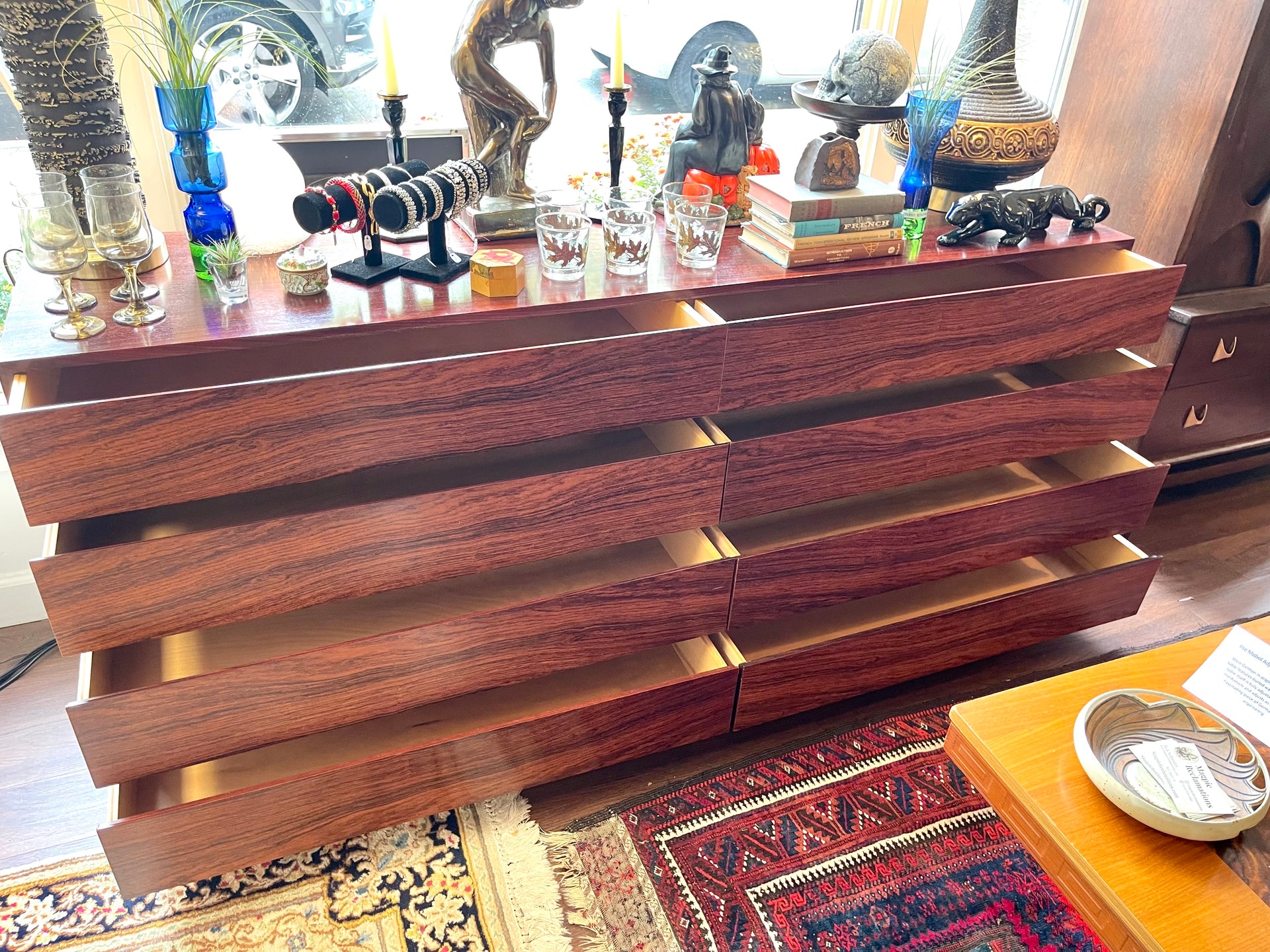 Arne Wahl Ivensen for Vinde Mobelfabrik Rosewood Lowboy Dresser