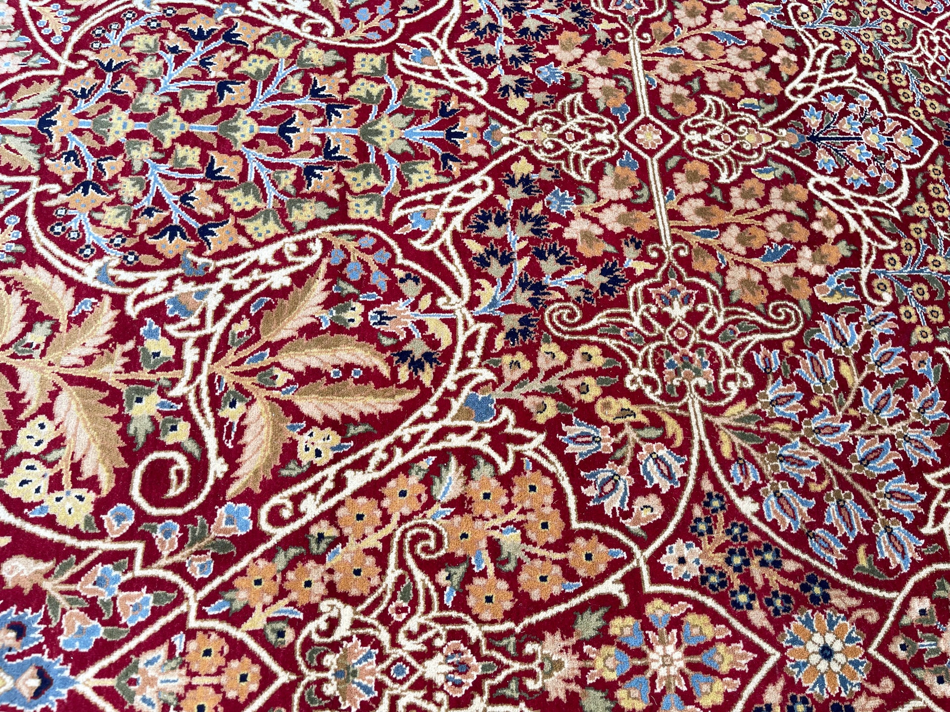 Large Ornate Hand-knotted Oriental Area Rug, possibly Tabriz