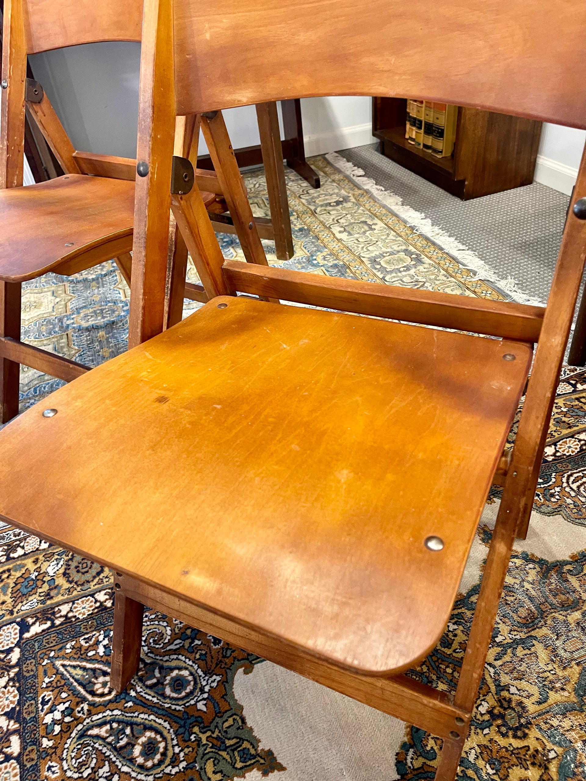 Norcor Manufacturing Co. Vintage Folding Chairs