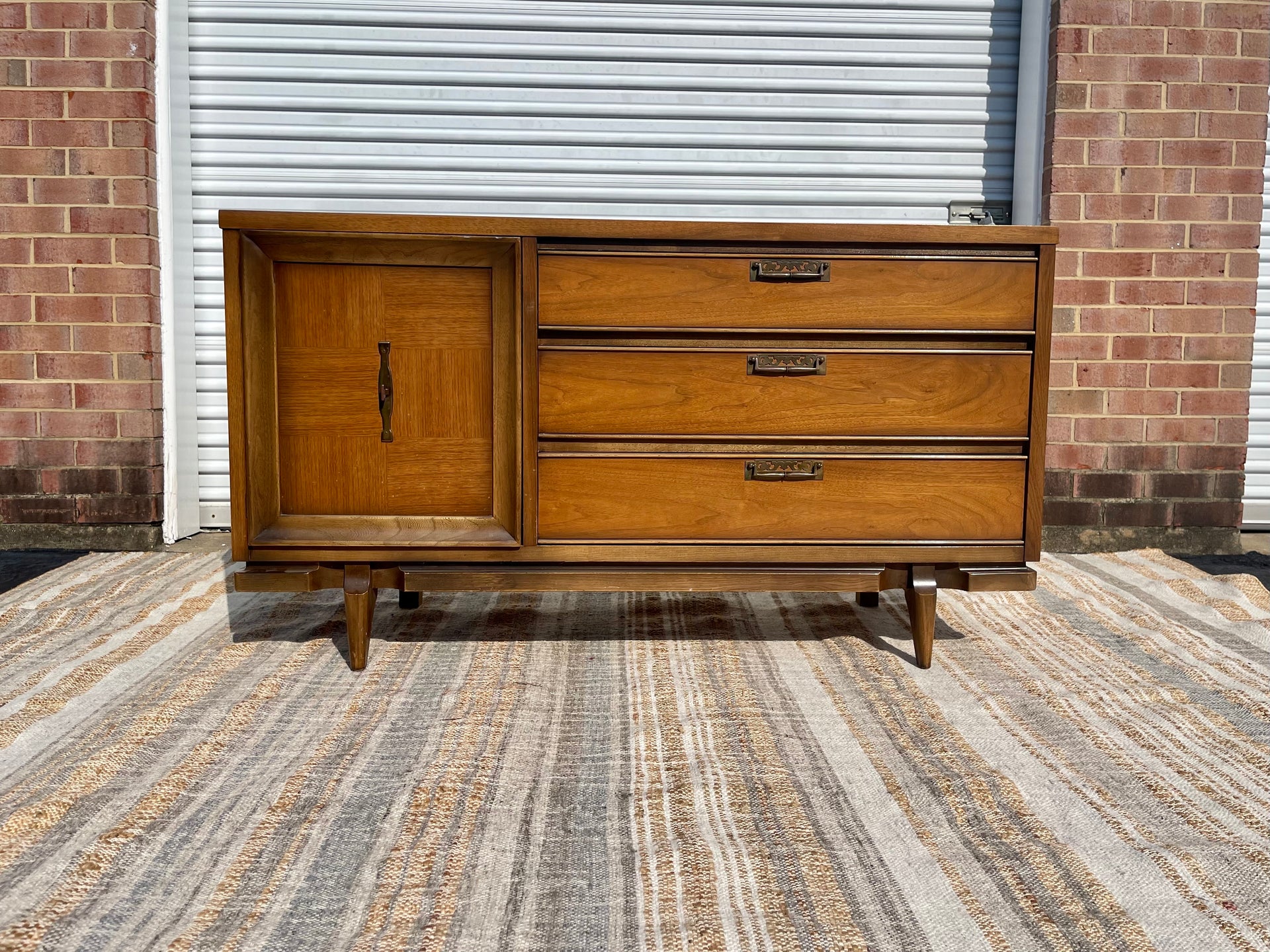 United Furniture Co. Midcentury Modern Petite Lowboy Dresser