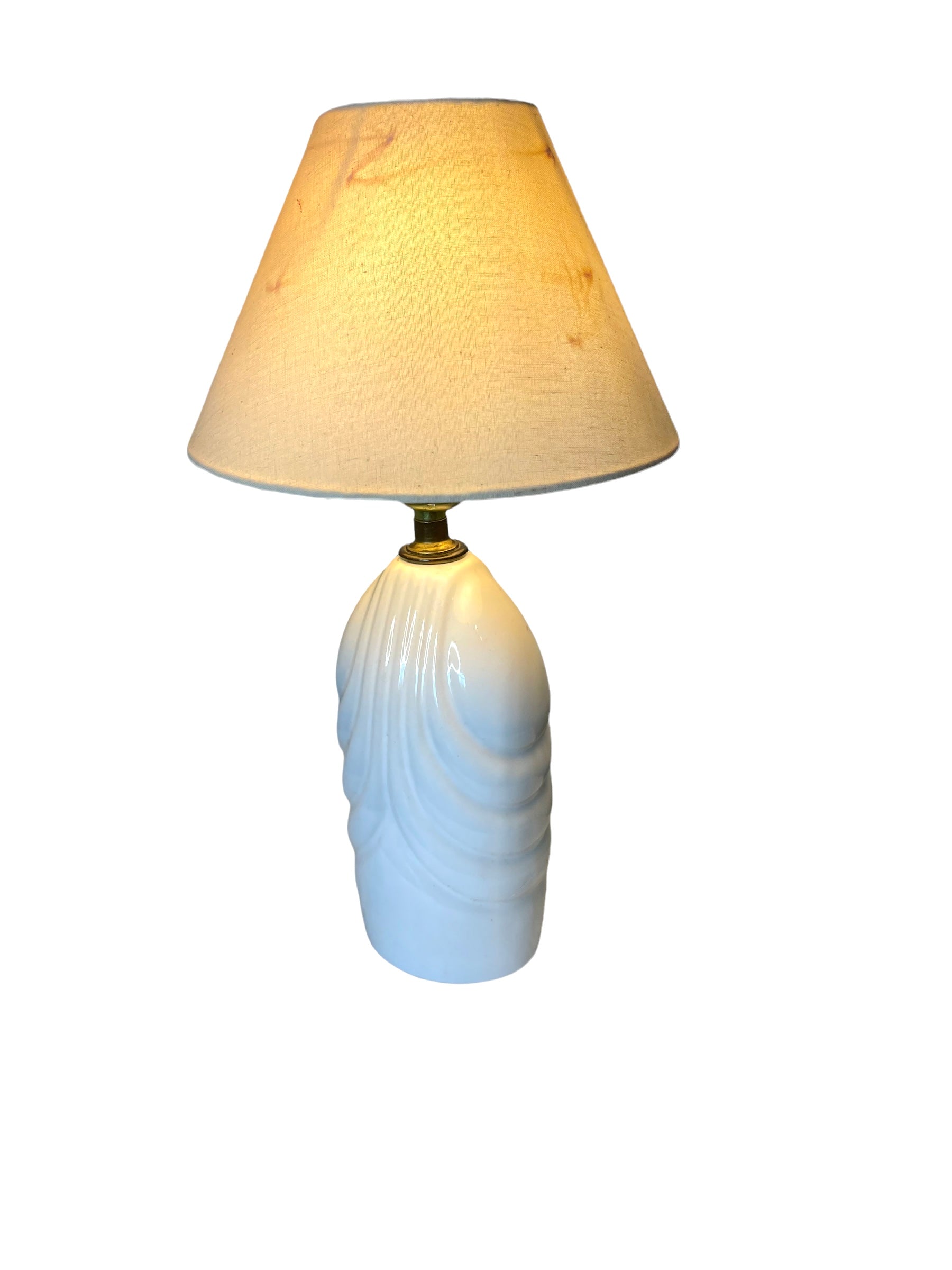 Post Modern White Porcelain Table Lamp