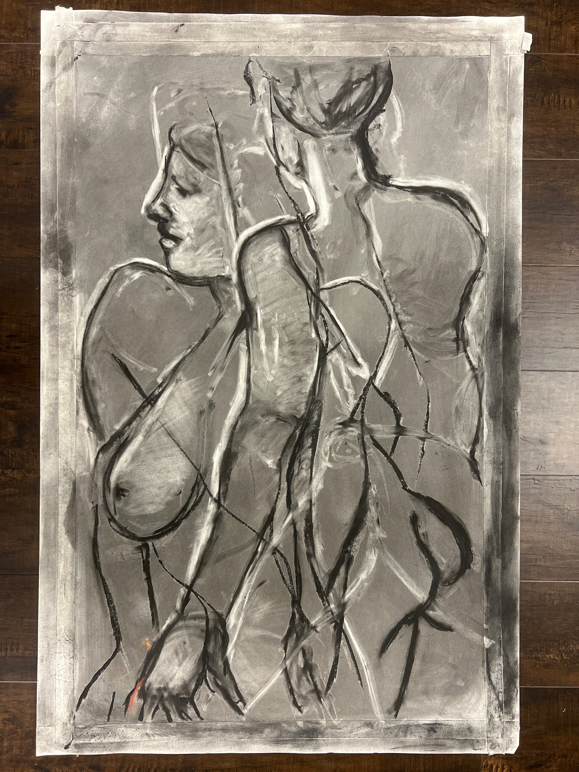 Gray Women Mixed Media (Nina Gelin-Meier Collection)