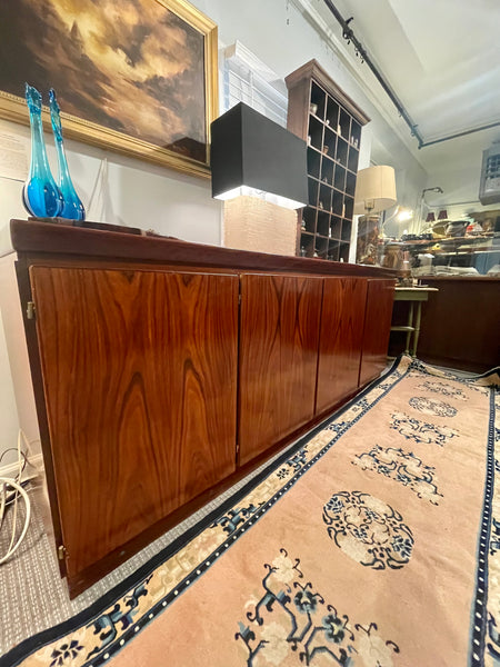 Danish Modern Rosewood Credenza or Sideboard by Skovby Furniture