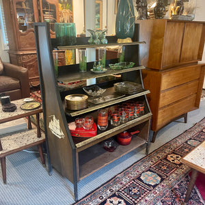 Vintage Old Spice Store Display Shelf