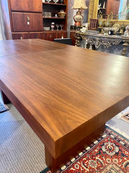 Martin Gershun for Willingham Midcentury Modern Walnut Dining Table