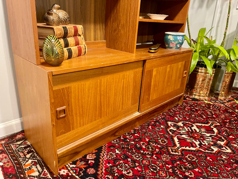 Danish Modern Teak Bookcase/Cabinet from Domino Mobler