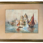 Santa Maria Della Salute (Venice) Watercolor Painting