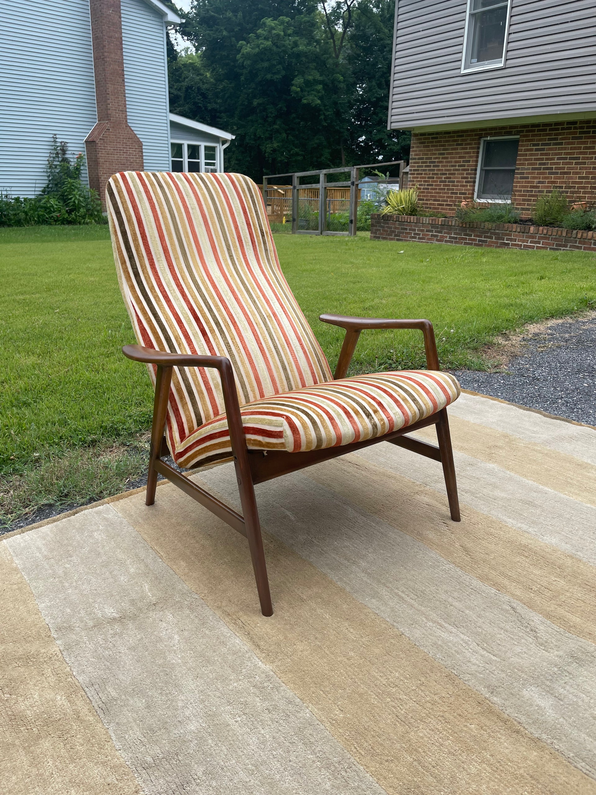 Scandinavian Modern Alf Svensson Lounge Chair