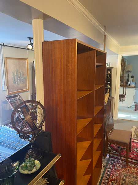 Poul Hundevad Large Teak Bookcase