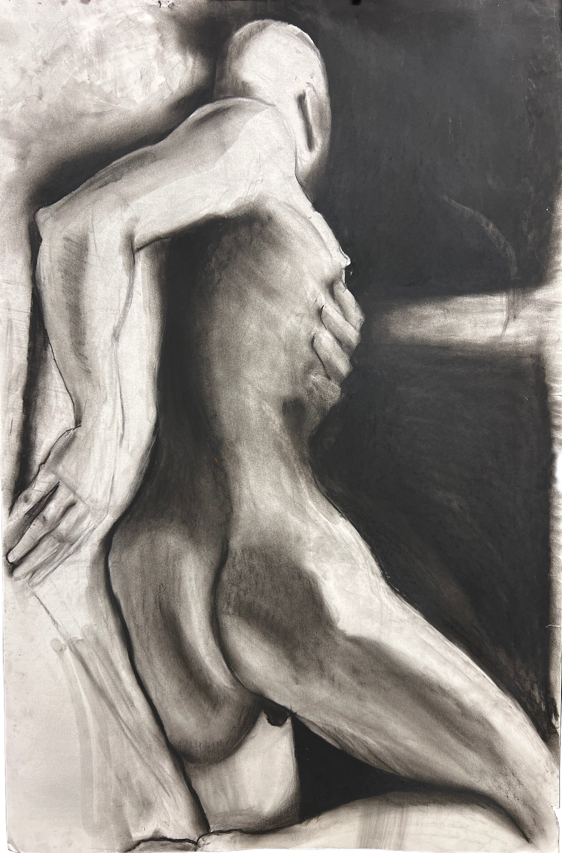 Black and White Nude Charcoal (Nina Gelin-Meier Collection)