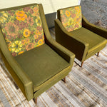 Midcentury Modern Flower Power Chair (Hers)