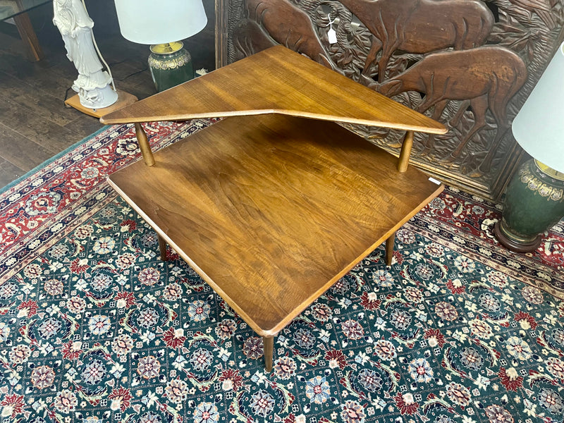 Midcentury Modern Two-Tiered Occasional Table