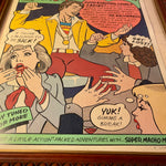 1984 Super Macho Man Satire Poster