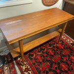 Midcentury Modern Walnut Console Table