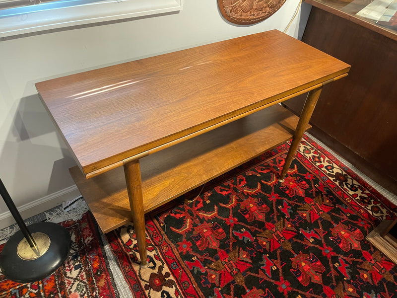 Midcentury Modern Walnut Console Table