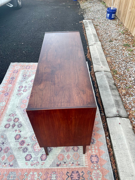 MCM Petite Mahogany Credenza