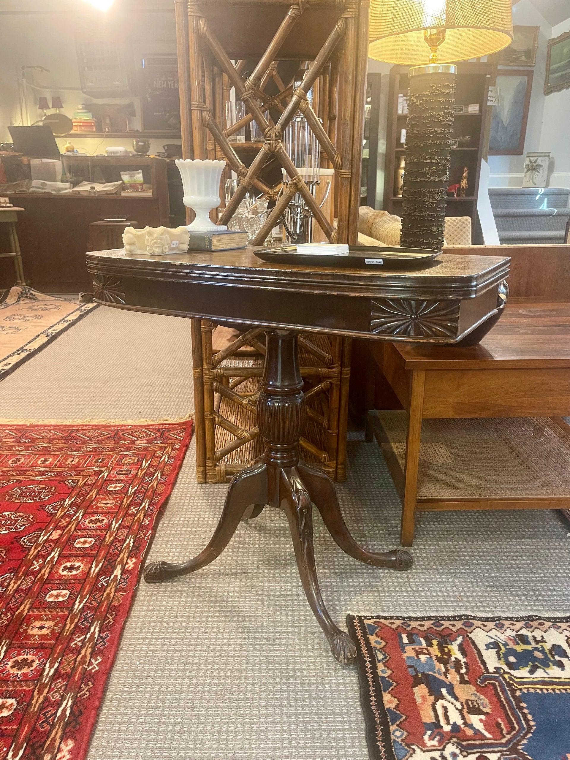 Victorian Antique Console/Gaming Table