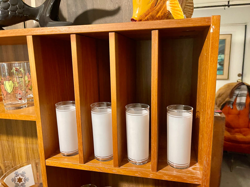 Danish Modern Teak Bookcase/Cabinet by Domino Mobler