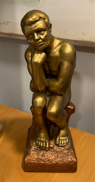 Sylvester Bros Thinker Statue