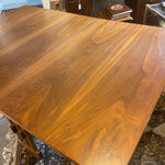 Midcentury Modern Walnut Folding Dining Table