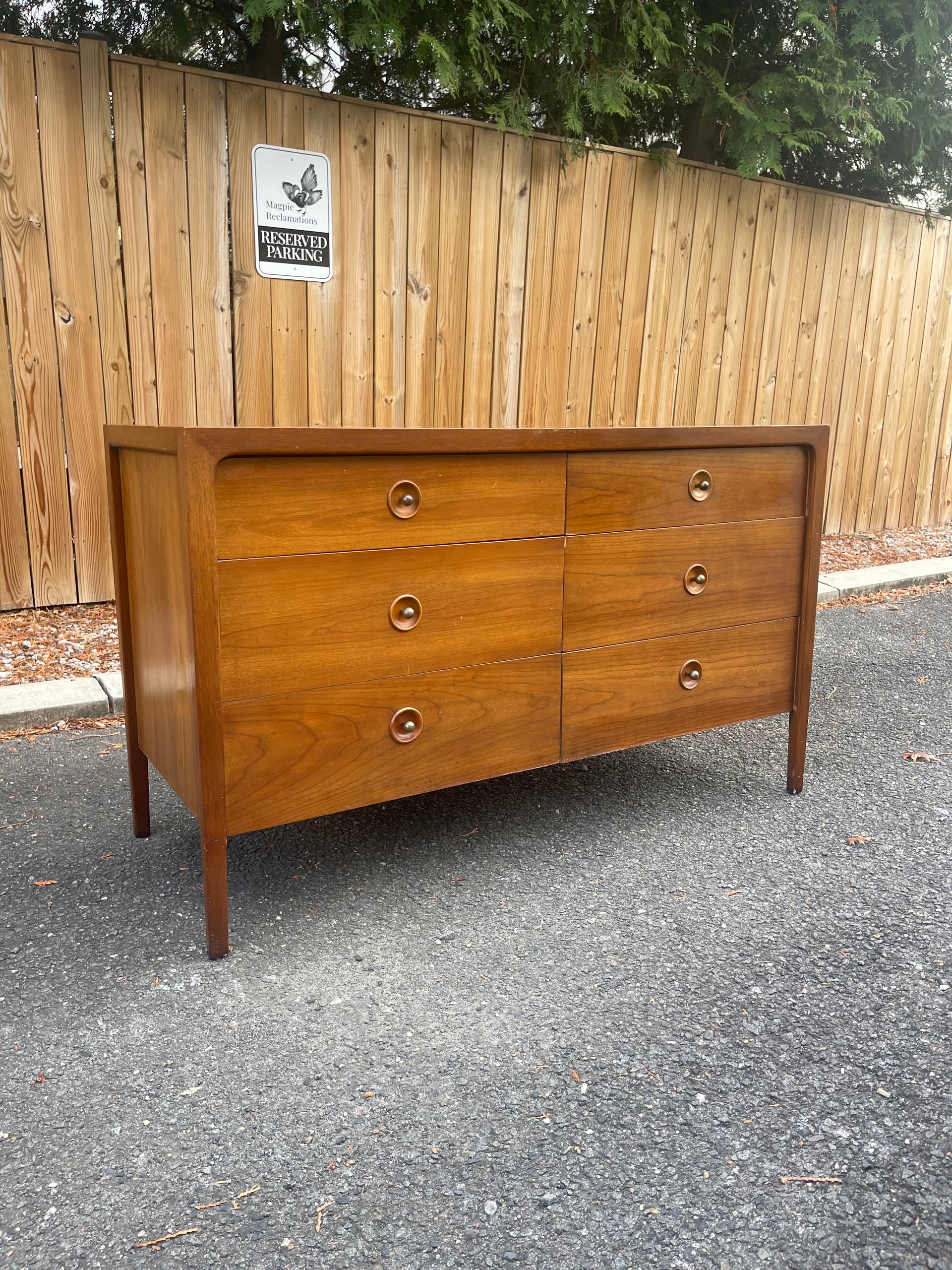 Drexel Counterpoint Walnut Dresser #2