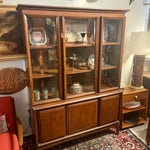 Midcentury Modern Walnut Hutch by United Furniture Co.