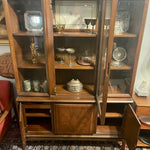 Midcentury Modern Walnut Hutch by United Furniture Co.