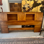 Midcentury Modern Broyhill Brasilia King Size Headboard