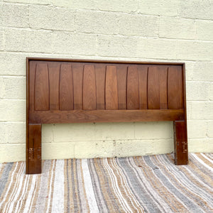 Queen Size American of Martinsville Walnut Headboard