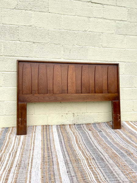 Queen Size American of Martinsville Walnut Headboard