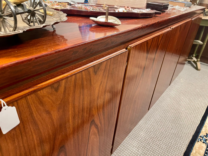 Danish Modern Rosewood Credenza or Sideboard by Skovby Furniture