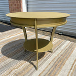 Room & Board Round Steel Table