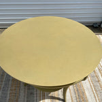 Room & Board Round Steel Table