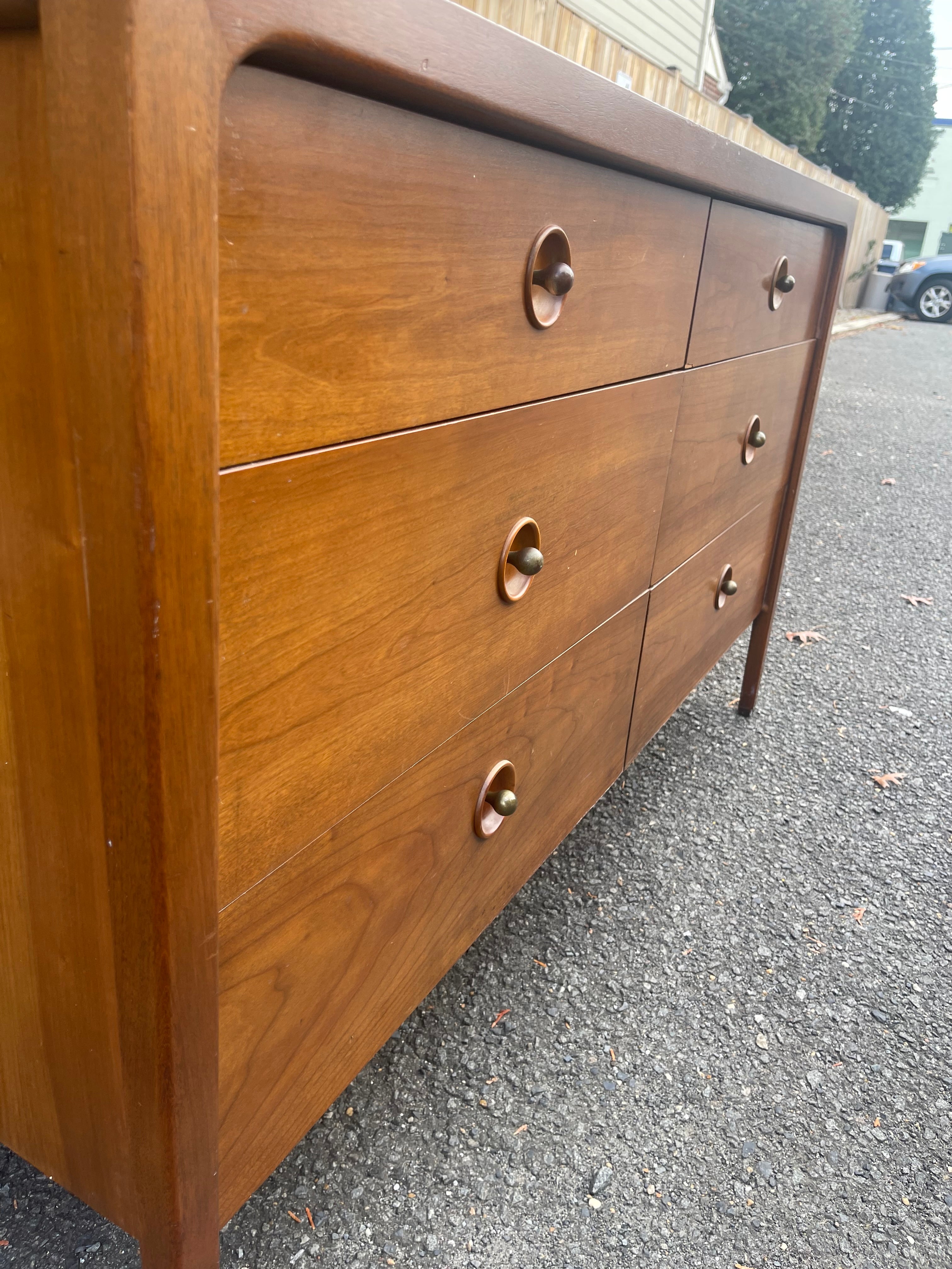 Drexel Counterpoint Walnut Dresser #2 Drexel Counterpoint Walnut Dresser #2