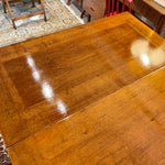 Guido Zichele for Bloomingdale’s Walnut and Maple Extendable Italian Dining Table