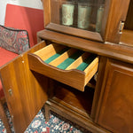 Midcentury Modern Walnut Hutch by United Furniture Co.