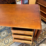 Mid Century Danish Modern Arne Vodder Teak Drop Leaf Desk for H. Sigh Denmark