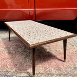 Midcentury Modern Mosaic Tile Coffee Table