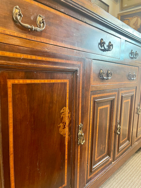 Antique French Provincial Mahogany Sideboard