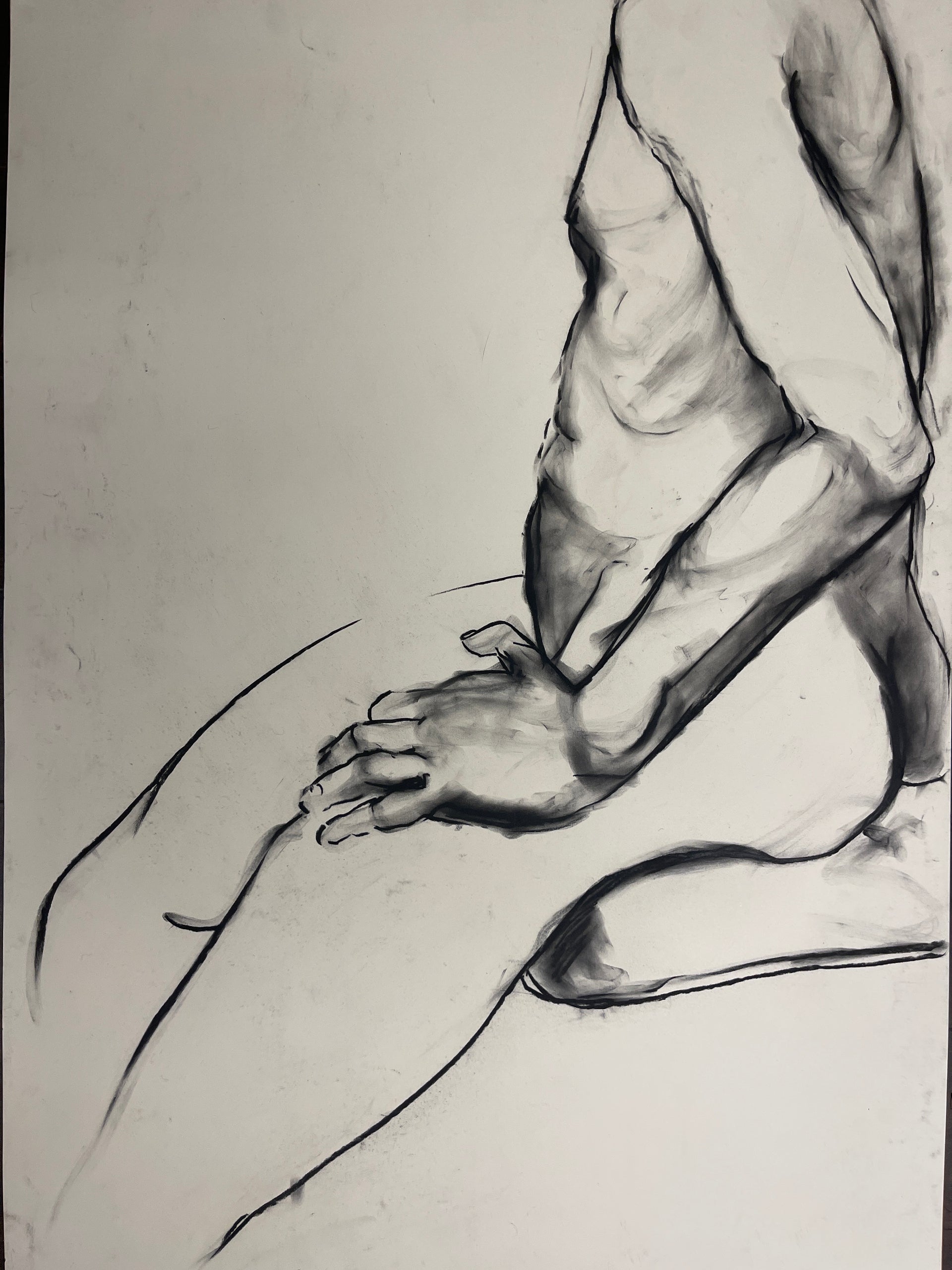 Sitting Man (Nina Gelin-Meier Collection)