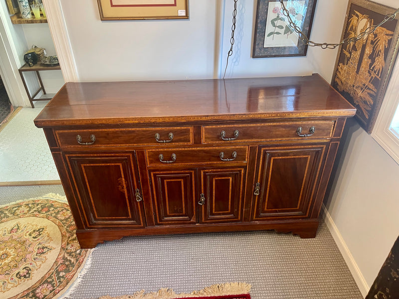 Antique French Provincial Mahogany Sideboard