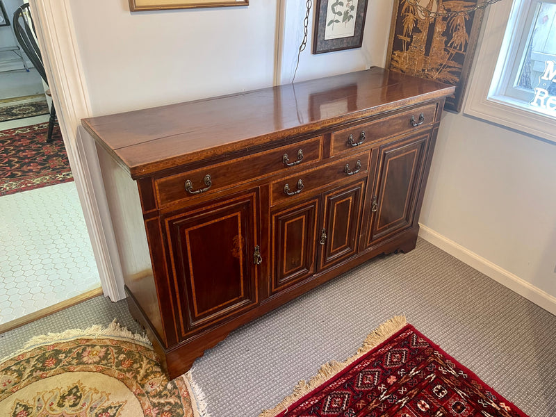 Antique French Provincial Mahogany Sideboard