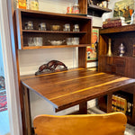 Fully Refinished Scandinavian Modern Rosewood Wall Unit & Gate-leg Table