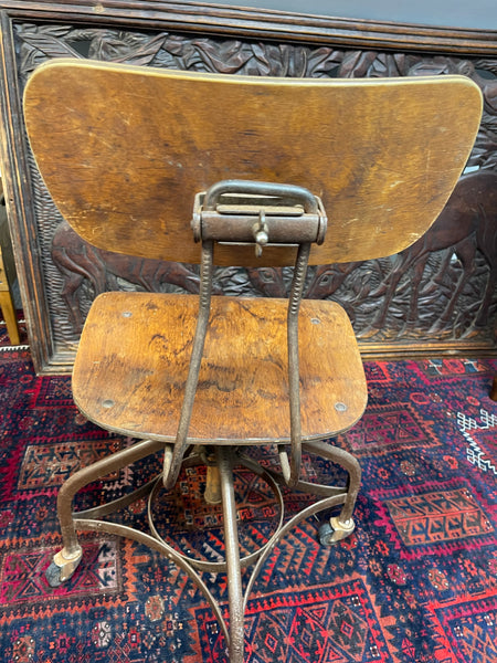 Vintage Industrial Toledo Adjustable Chair
