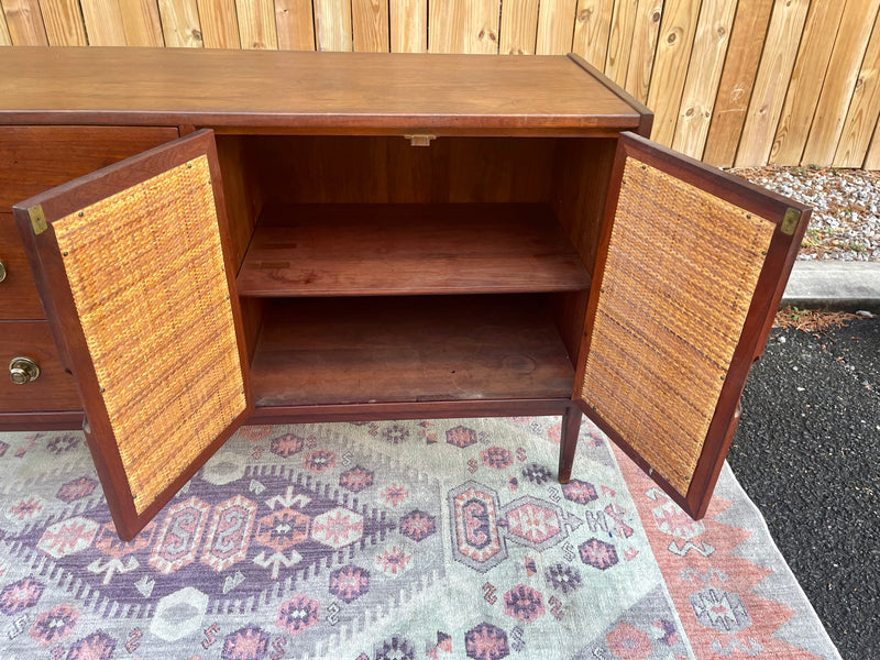 MCM Petite Mahogany Credenza