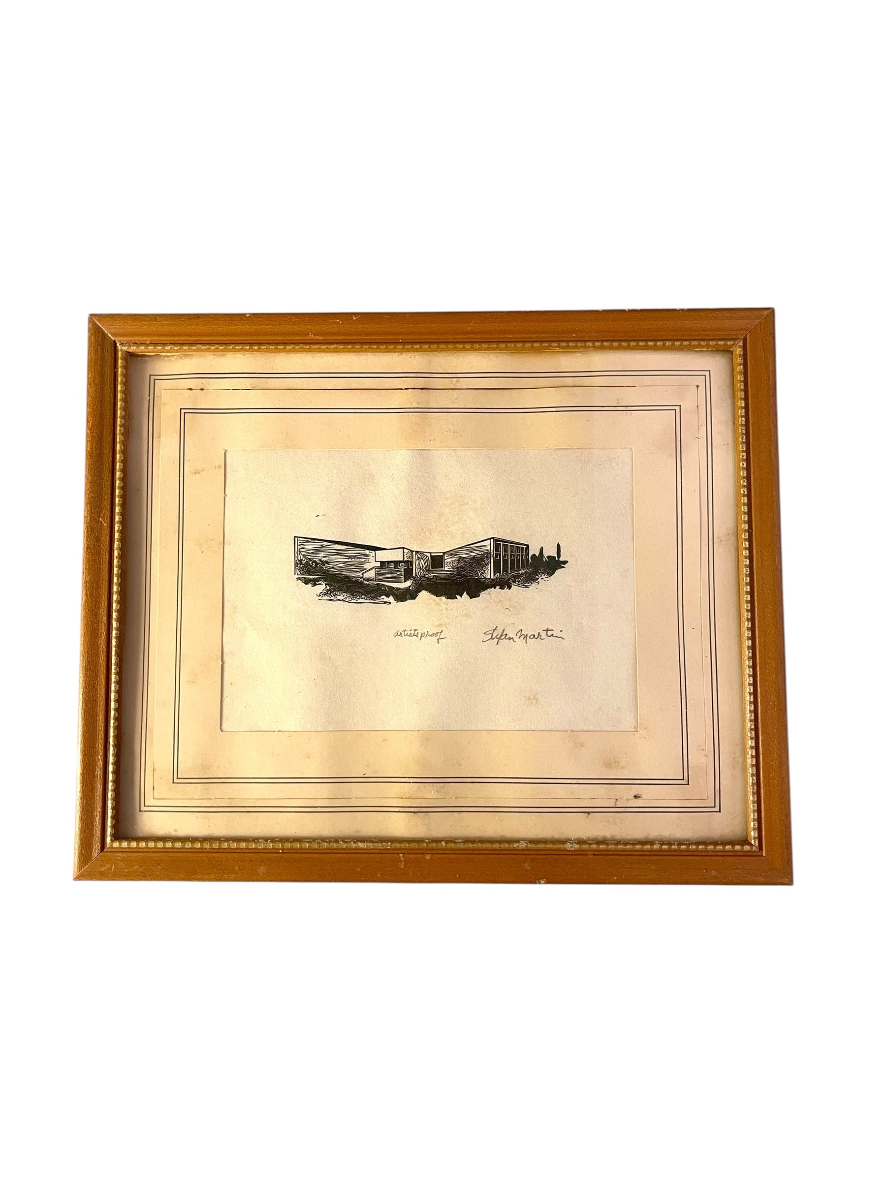 Stefan Martin Artists Proof Architecture